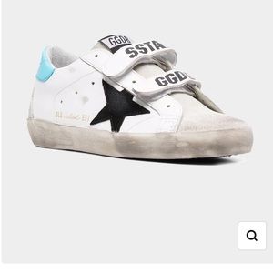 Golden Goose Old School Velcro Womens Sneaker Size 39